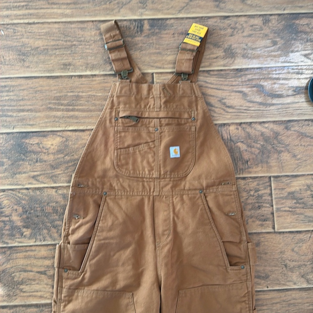 Carhartt Womens Insulated Relaxed Fit Bib Overalls